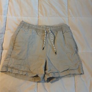 Crown & Ivy Men's Light Tan Athletic Shorts